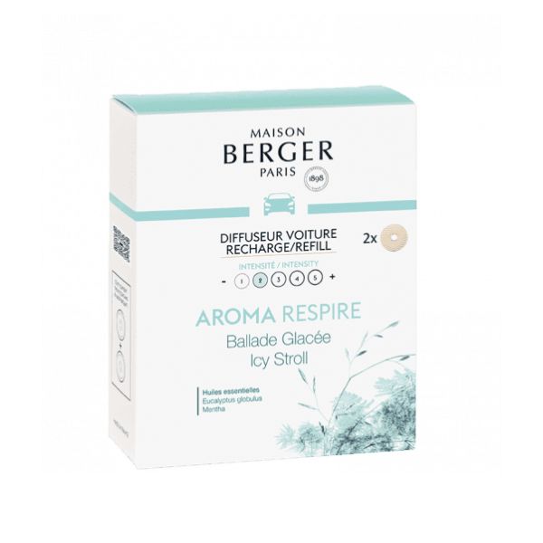 Recarga de difusor de coche maison berger aroma Respire D'Arome