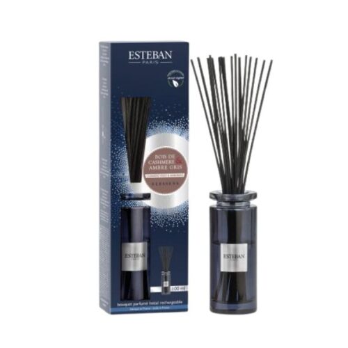 Mikado bouquet bois de cahsmere & ambre gris de la marca Esteban Paris de 100ml de D'Arome