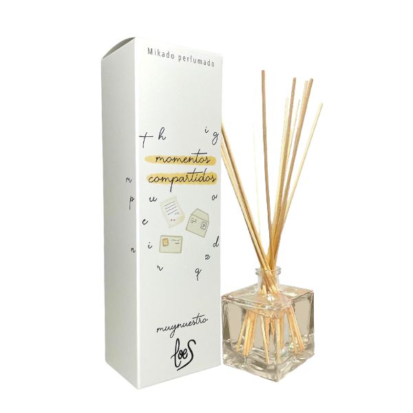 Mikado perfumado del aroma Momentos Compartidos de la marca LOES de 100ml D'Arome