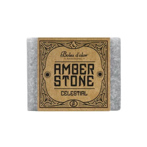 Tarta de cera perfumada de color gris, Celestial (Angels Charm) - Amber Stone de la marca Boles d'olor, ideal para perfumar el hogar con cualquier quemador de velita o eléctrico, disponible en D'Arome.