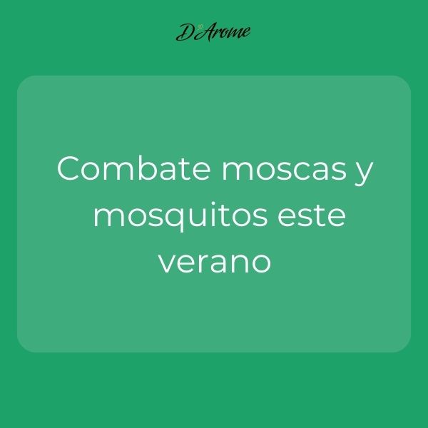 Portada de la entrada del blog combate moscas y mosquitos este verano