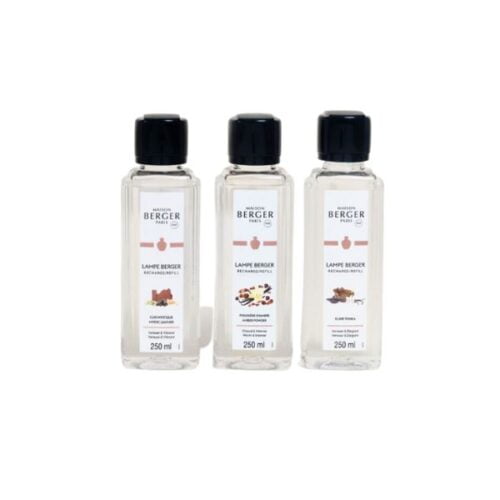 Trio pack tres aromas holly noel líquido mystic amber elixir liquidos sueltos de la marca Berger de D'Arome