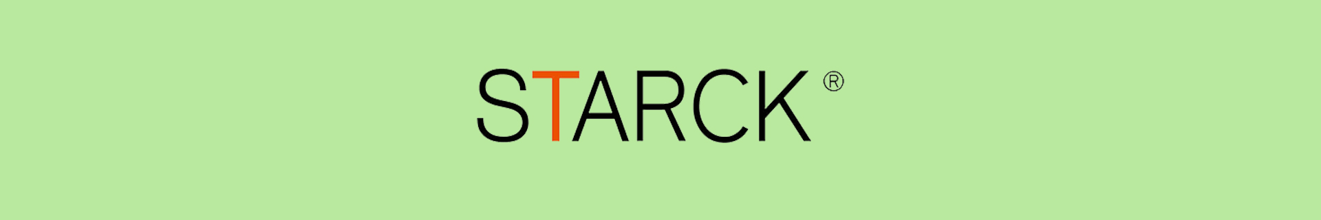 Banner para apartado de la marca Starck para la página web de D'Arome