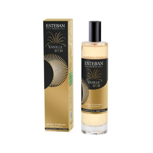 Perfume de ambiente del aroma Vanille d'or 75ml de la marca Esteban de D'Arome