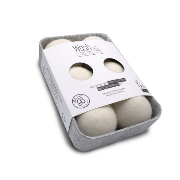Bola de secado de lana para lavadora y secadora de la marca Boles d'olor de D'Arome