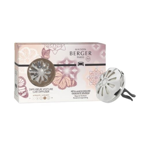 Ambientador de coche lilly aroma exquisite sparkle de la marca Berger de D'Arome