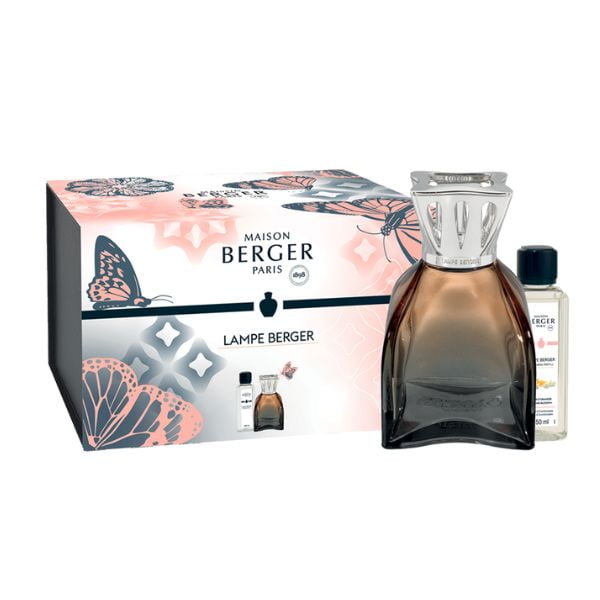 Caja cofre lámpara catalítica lilly nude más aroma orange blossom de la marca Berger de D'Arome