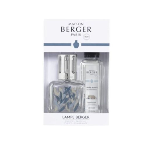 Caja lámpara catalítica glaçon plumas más aroma Cotton cares de la marca Berger de D'Arome