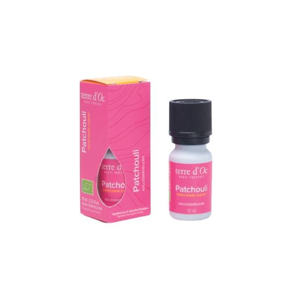 Aceite esencial puro de 10 ml de Patchouli de la marca de Terre D'Oc para D'arome