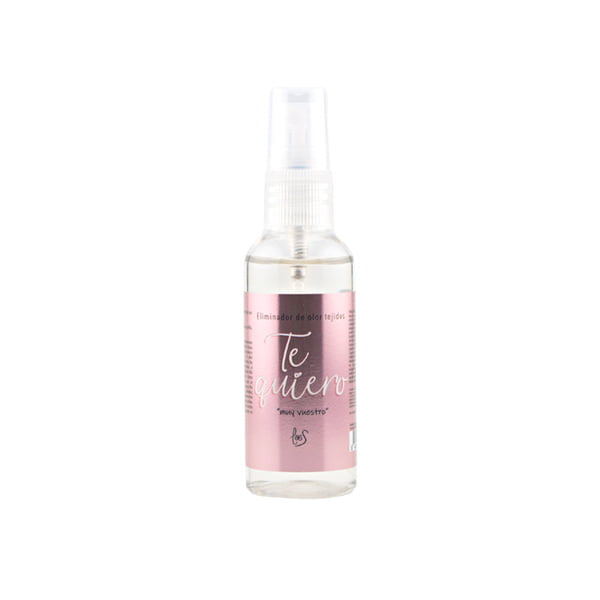 Spray de tejidos eliminador de olores de 50 ml del aroma Te Quiero de Loes para D'Arome