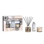 Descubre el dúo mini bouquet y vela Eternity Nude de Maison Berger. Un set elegante con aroma Lady Flower. ¡Ideal para regalar o mimarte!