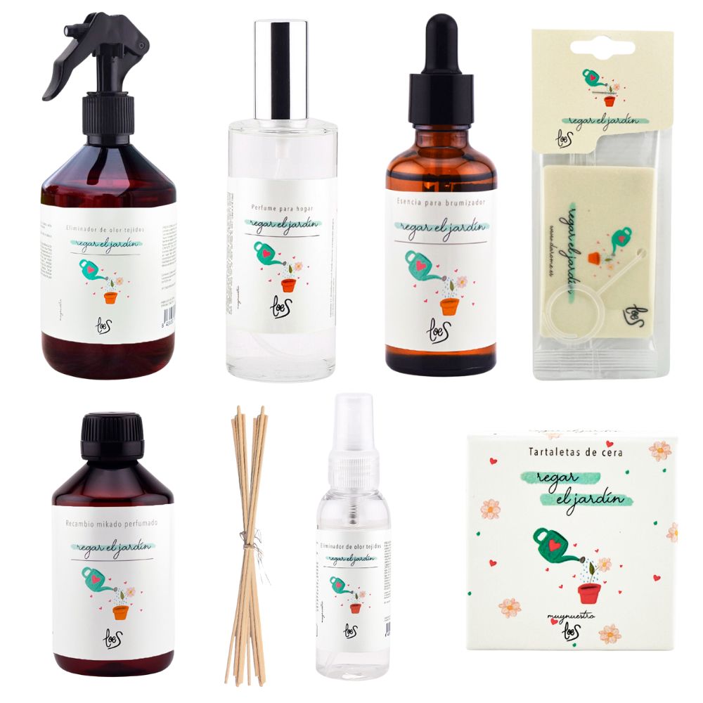 Pack Aroma Regar el Jardín exclusivo para el Club. Sé la primera en olerlo. Todos los productos del nuevo aroma en una experiencia completa.