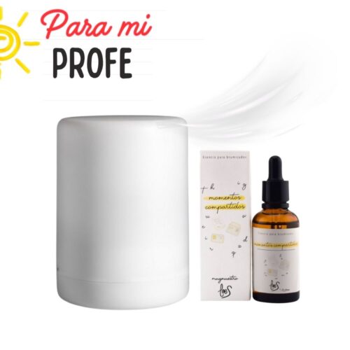 Un regalo con alma para tu profe. Difusor + esencia “Por los Momentos Compartidos” agradece lo vivido. Sencillo y lleno de intención. ¡Haz clic ya!