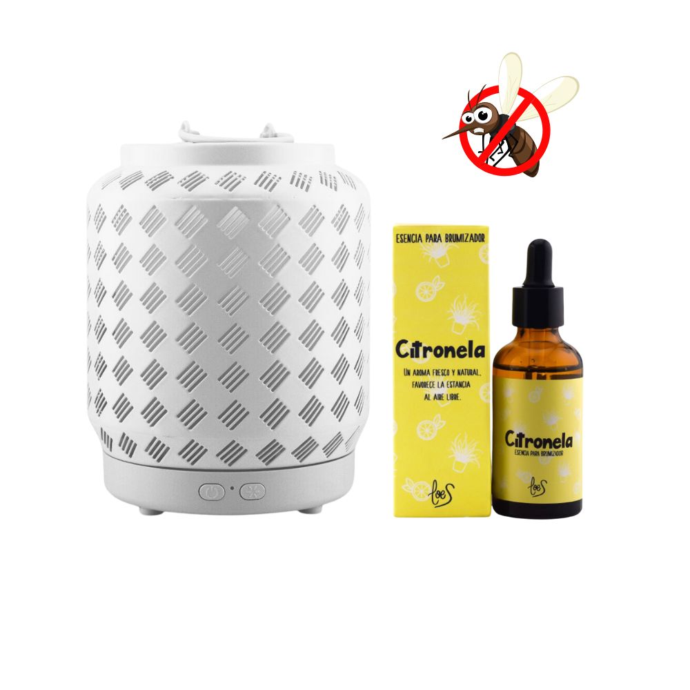 Pack Un Verano Sin Mosquitos - difusor de aromas inalámbrico bali y bruma de citronela