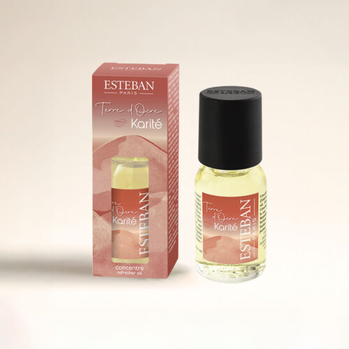 Concentrado de Perfume Terre d Ocre Karité: Un viaje olfativo que conecta naturaleza, lujo y bienestar en cada gota: cálido y auténtico. ¿Vamos?