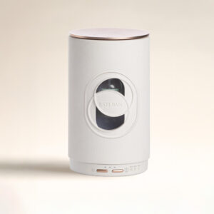 Difusor de Aromas inalámbrico Édition Origine: sin agua y sin cables. Perfuma hasta 100 m² con intensidad regulable. Incluye recarga Pur Lin.