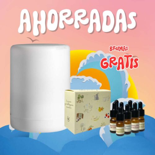 Haz que tu casa huela a gloria con este pack Ahorradas difusor Gloria + 8 mini brumas GRATIS. Potencia, estilo y ahorro en un solo clic. ¿Vamos?