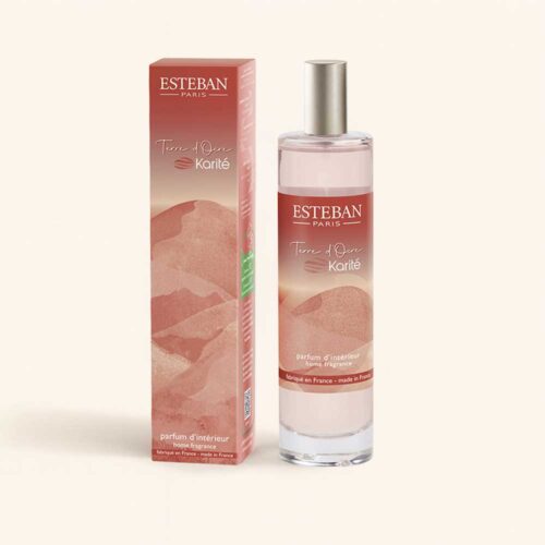 Perfume de ambiente Terre d Ocre Karité 75 ml de Esteban Paris. Aroma oriental. Perfuma al instante con hasta un 99% de ingredientes naturales.