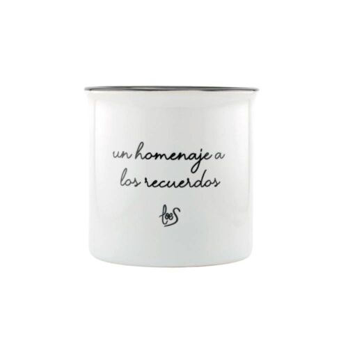 Taza de Loes: un homenaje a los recuerdos de siempre. Inspirada en los potes de antes, perfecta para acompañarte cada día. ¡Descúbrela!