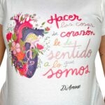 CAMISETA - "Hacer las cosas de corazón" - Imagen 3