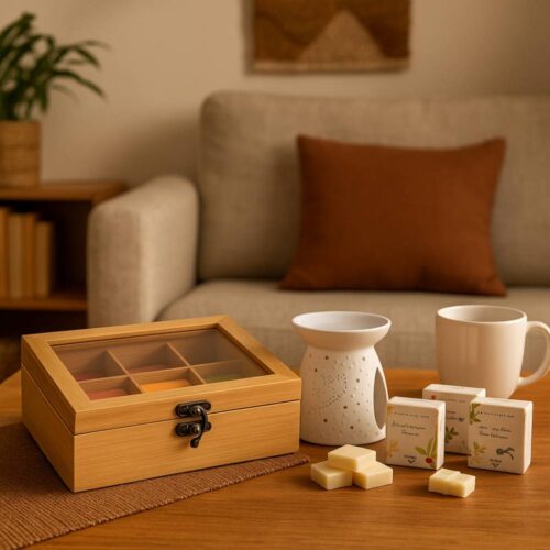 Caja de madera - OLIVIA - Imagen 4