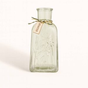 Envase mikado TESSA verde claro: frescura y diseño para tu mikado. Perfuma y decora tu hogar con un toque único y natural.