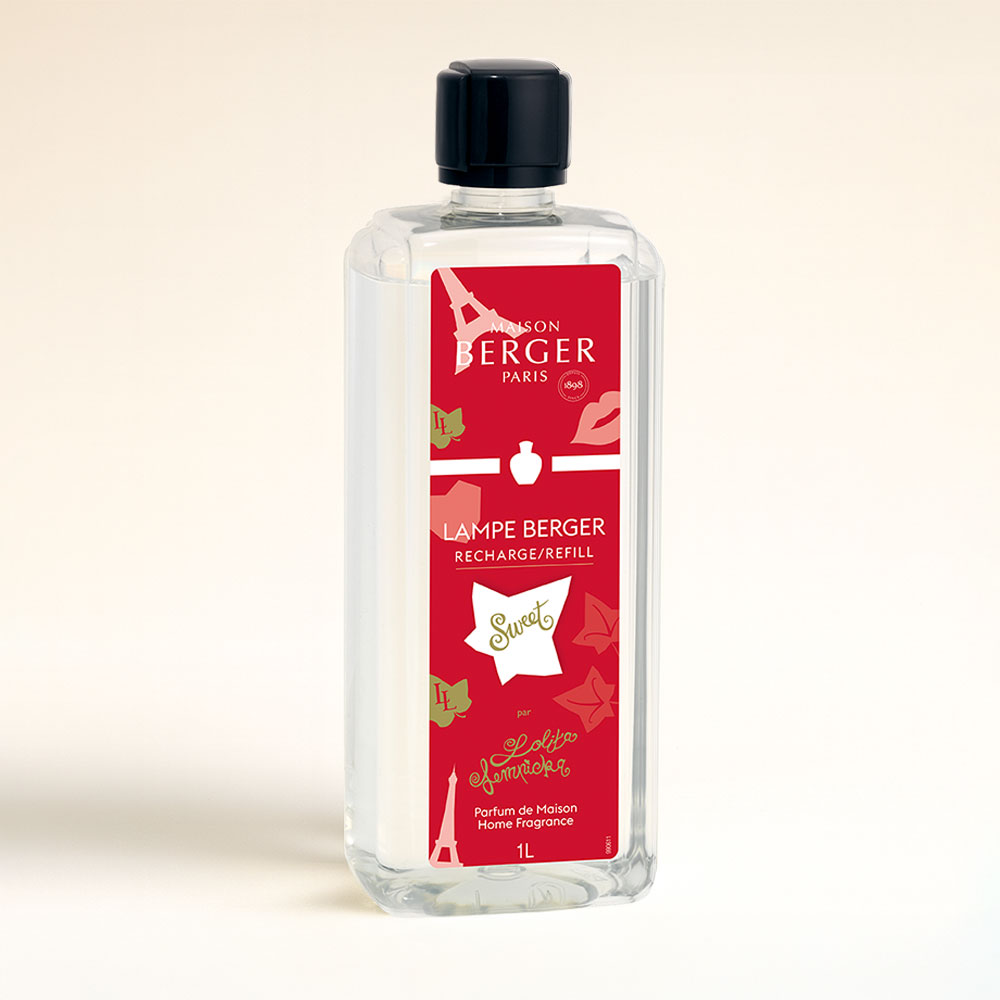 Litro Lolita Lempicka Sweet: prolonga la tentación. Perfuma, purifica y elimina olores con cereza y cacao en tu lámpara Catalítica. ¿Sensualidad?