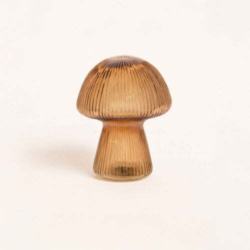 La Seta Decorativa con luz Ámbar Pequeña añade calidez a cualquier estancia. Ideal para rincones acogedores sin cables.