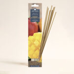 Incienso Mango de Filipinas: aroma frutal tropical que aporta alegría y energía positiva a tu hogar. 🥭 Perfecto para darle vidilla a tu día.