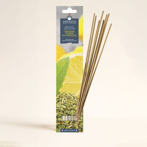 Incienso Verbena Limón de México: perfume cítrico y herbal que purifica y revitaliza. 🍋 Ideal para darle una vuelta al día. ¡Empiézalo con Energía!