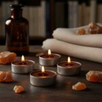 Velas de té perfumadas Ámbar de Oriente –  24 uds. - Imagen 2