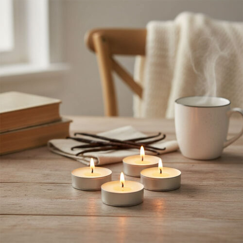 Velas de té perfumadas Vainilla de Madagascar –  24 uds. - Imagen 3