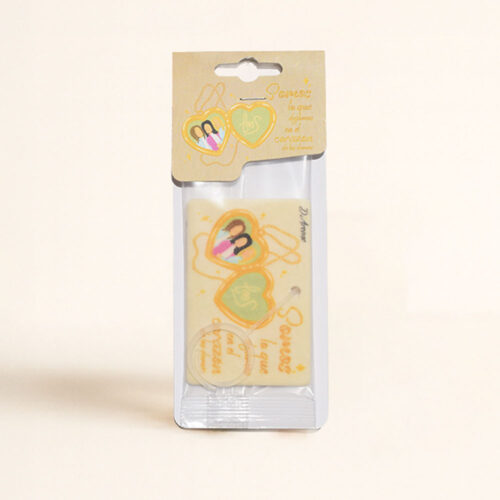 Ambientador de Coche Somos lo que dejamos en el corazón de los demás. Aroma dulce, duradero y mensaje que inspira cada viaje. ¡Pruébalo!