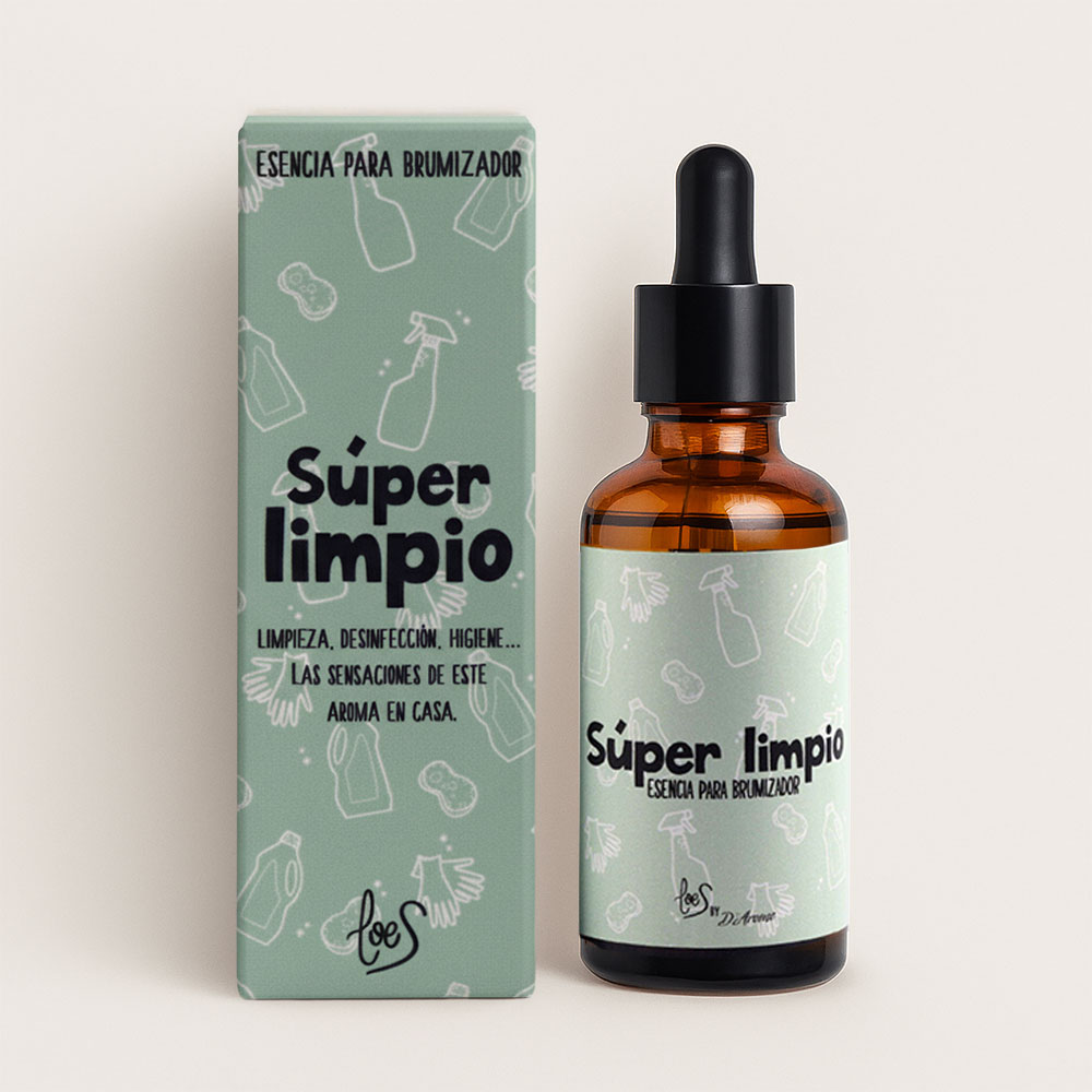 bruma-difusor-aromas-super-limpio-loes-darome-hogar SÚPER LIMPIO - Bruma 50ml LOES - Imagen 1