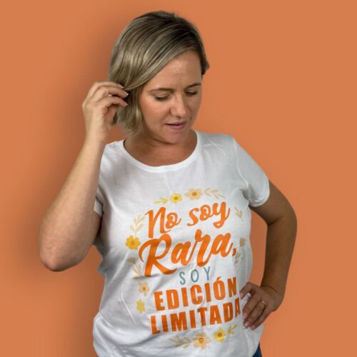 CAMISETA – “No soy rara, soy edición limitada” - Imagen 3