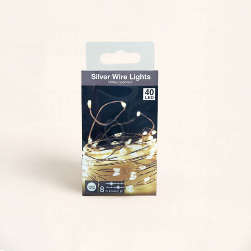 Guirnalda Susurro luz LED 💛 luz cálida con batería. Ilumina con encanto y sin cables. Ideal para decorar mesas, jarrones o rincones acogedores.