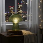 Seta Decorativa con Luz - VERDE GIGANTE - Imagen 2