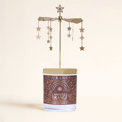 CANELA NARANJA - Vela carrusel 180gr - Imagen 3