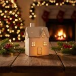 Decoración Navidad - CASITA CON LUZ ALBA - Imagen 2