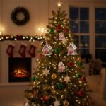 Decoración Navidad - CASITA DE CHOCOLATE - Muñeco Jengibre - Imagen 2