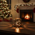 Lámpara vela de té - ESTRELLAS - Imagen 2