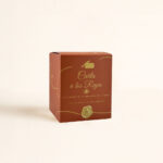 Vela decorativa con mecha de madera Carta a los Reyes cuadrada – LoeS - Imagen 6