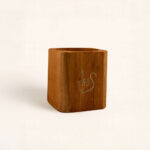 Vela decorativa con mecha de madera Carta a los Reyes cuadrada – LoeS - Imagen 7