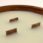 Vela decorativa con 3 mechas de madera Carta a los Reyes redonda – LoeS - Imagen 6