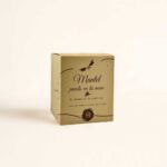 Vela decorativa con mecha de madera Mantel Puesto en la Mesa cuadrada – LoeS - Imagen 8