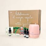 Cofre Regalo Original Difusor Sira y mini brumas. Presentación preciosa y lista para sorprender. ¡Regala recuerdos y aroma en un solo cofre!