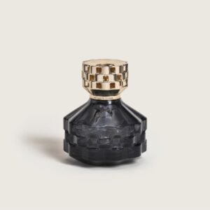 Bolero Negra: La Lámpara más deseada de Maison Berger: diseño de Serge Rusak y corona dorada. Purifica el aire y perfuma con máximo estilo.